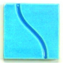 Lead-Free Non-Toxic Gloss True Flow Glaze - 1 Pt. - Tahiti Blue