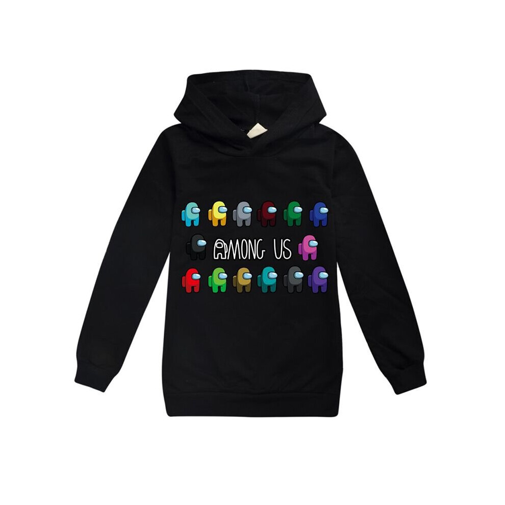 (#8, 140cm/7-8 years) Among Us Kids Hoodie Hooded Sweatshirt Jumper Tops