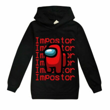 (#3, 150cm/9-10 years) Among Us Kids Hoodie Hooded Sweatshirt Jumper Tops