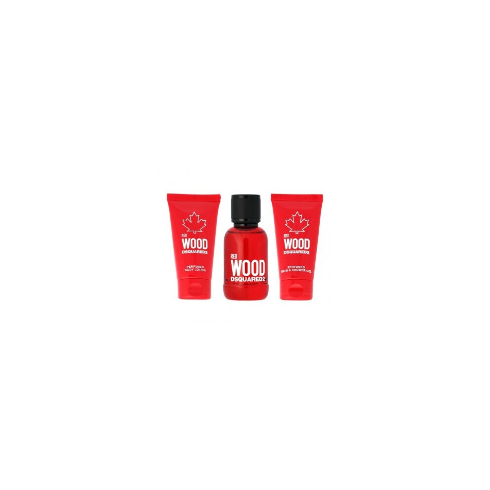 Dsquared2 Red Wood Edt 50 Ml + Sg 50 Ml + Bl 50 Ml (Woman)