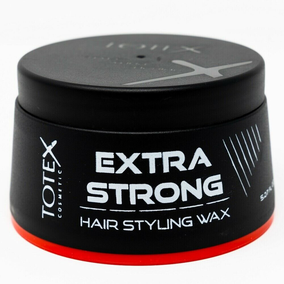 Totex - Extra Strong - Aqua Wax - Improved Formula - New Look - Barber - 150Ml