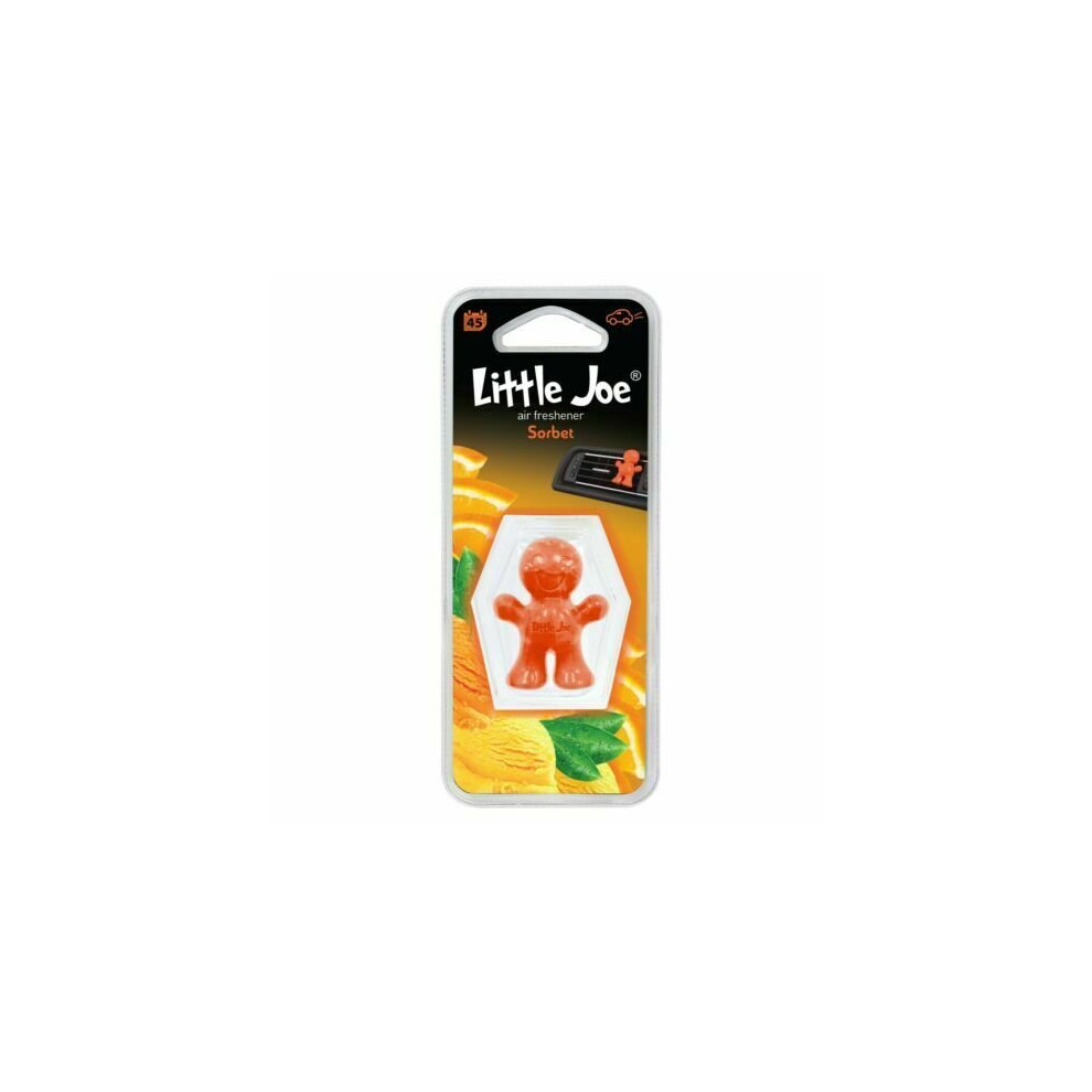 Little Joe Vent Clip Car Air Freshener - Orange Sorbet