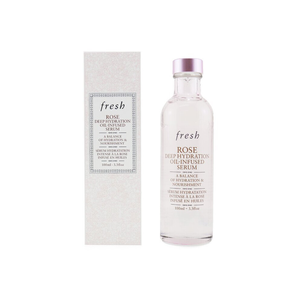 Fresh Rose Deep Hydration Oil-Infused Serum - 100Ml/3.3Oz