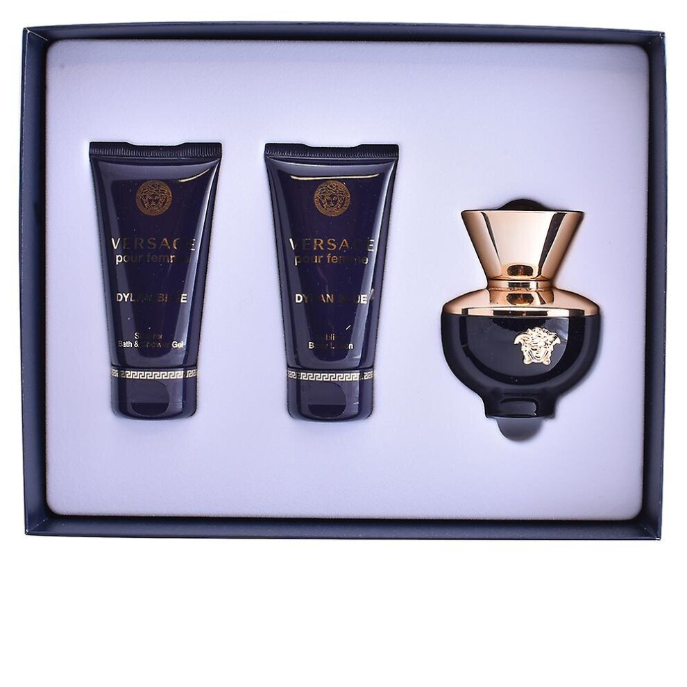 Versace Pour Femme Dylan Blue EDP 50 Ml + SG 50 Ml + BL 50 Ml (Woman)
