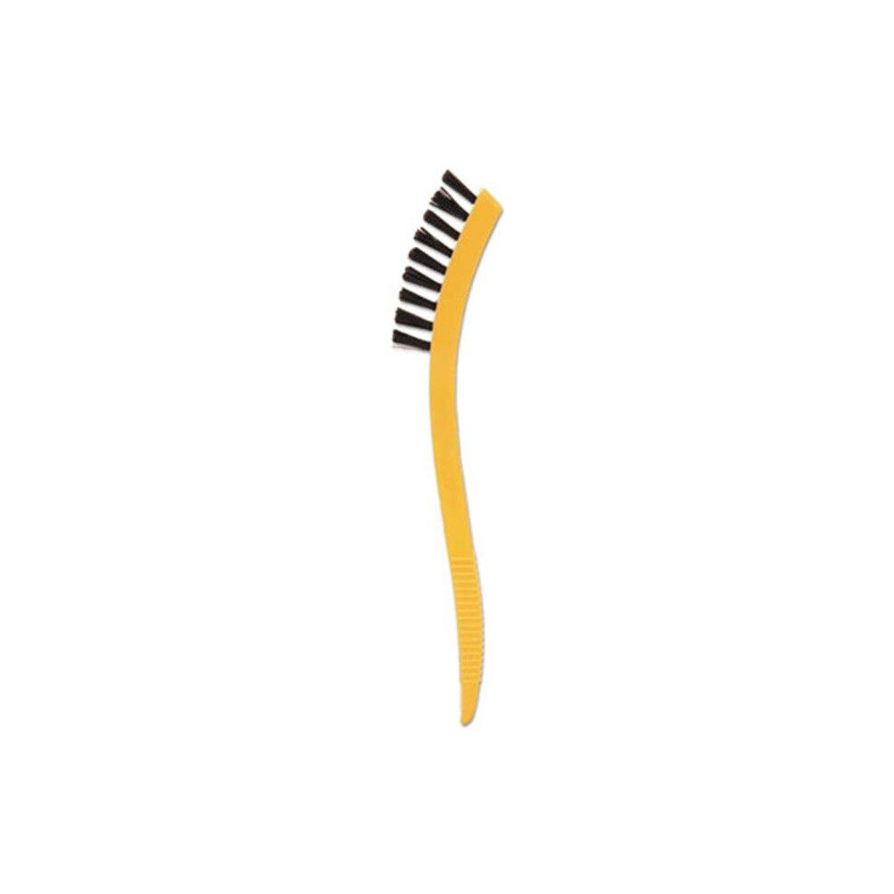 Rubbermaid Commercial Products  Synthetic-Fill Tile & Grout Brush - Yellow Plastic-image-OPC-P6H9VBP-NEW