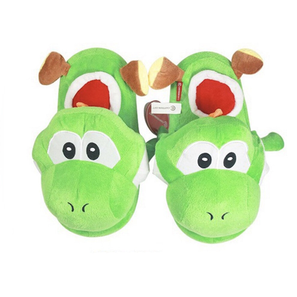 Super Mario Yoshi Home Slippers Warm Cotton Shoes