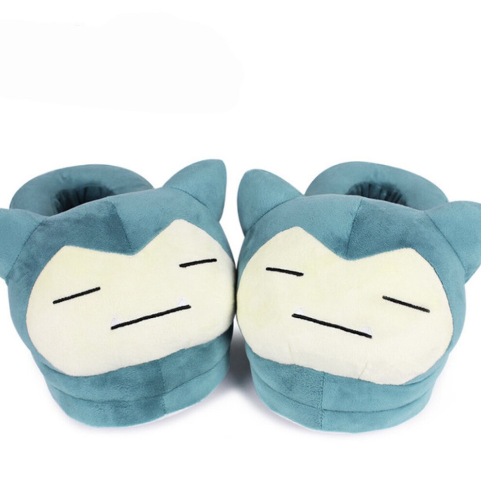 Sylveon Flareon Snorlax Plush Slippers Home Winter Plush Shoes