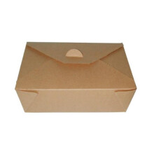 8 oz Mini Kraft Meal Box - 4.75 x 3.8 x 1.4 in.