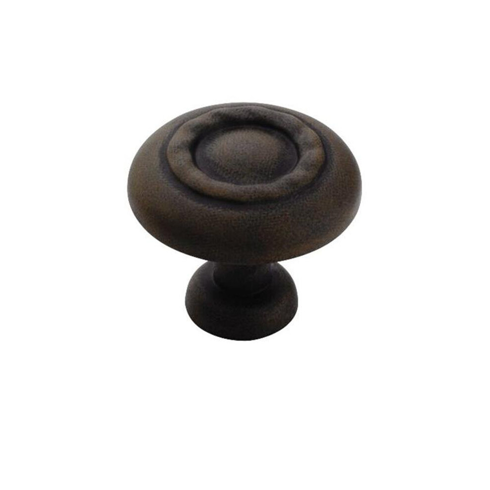 Allison Value Hardware Round Knob - Oil Rubbed Bronze 780997300115