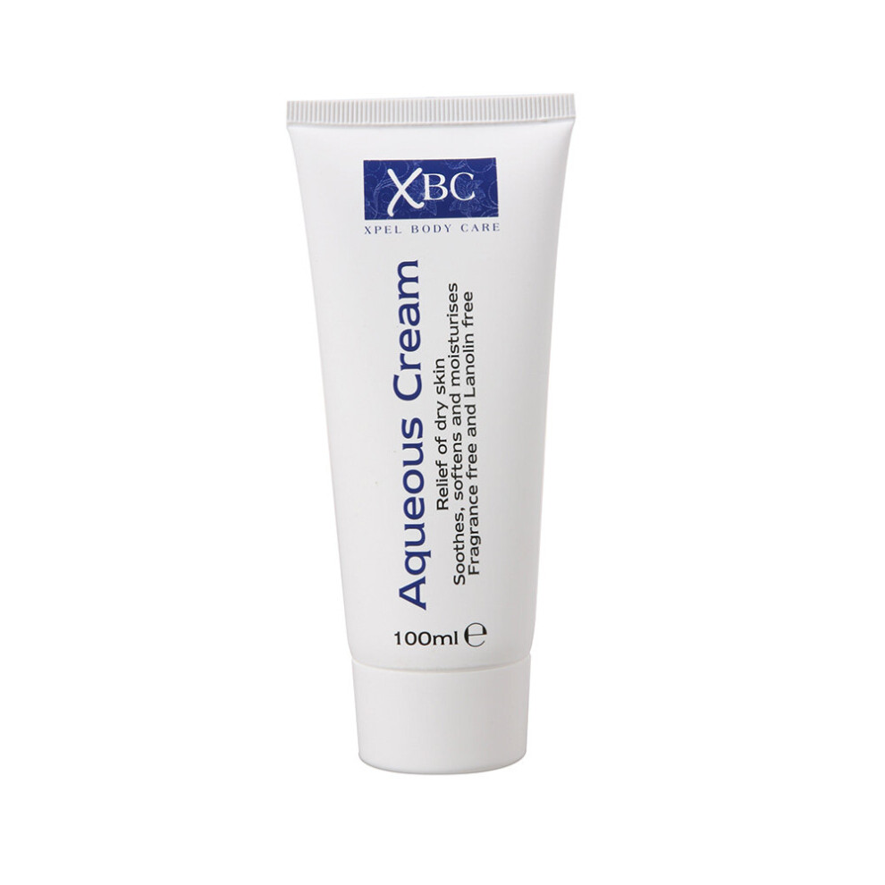 XBC Aqueous Cream Relief Of Dry Skin Soothes Softens Moisturises Cream 100ml X 3