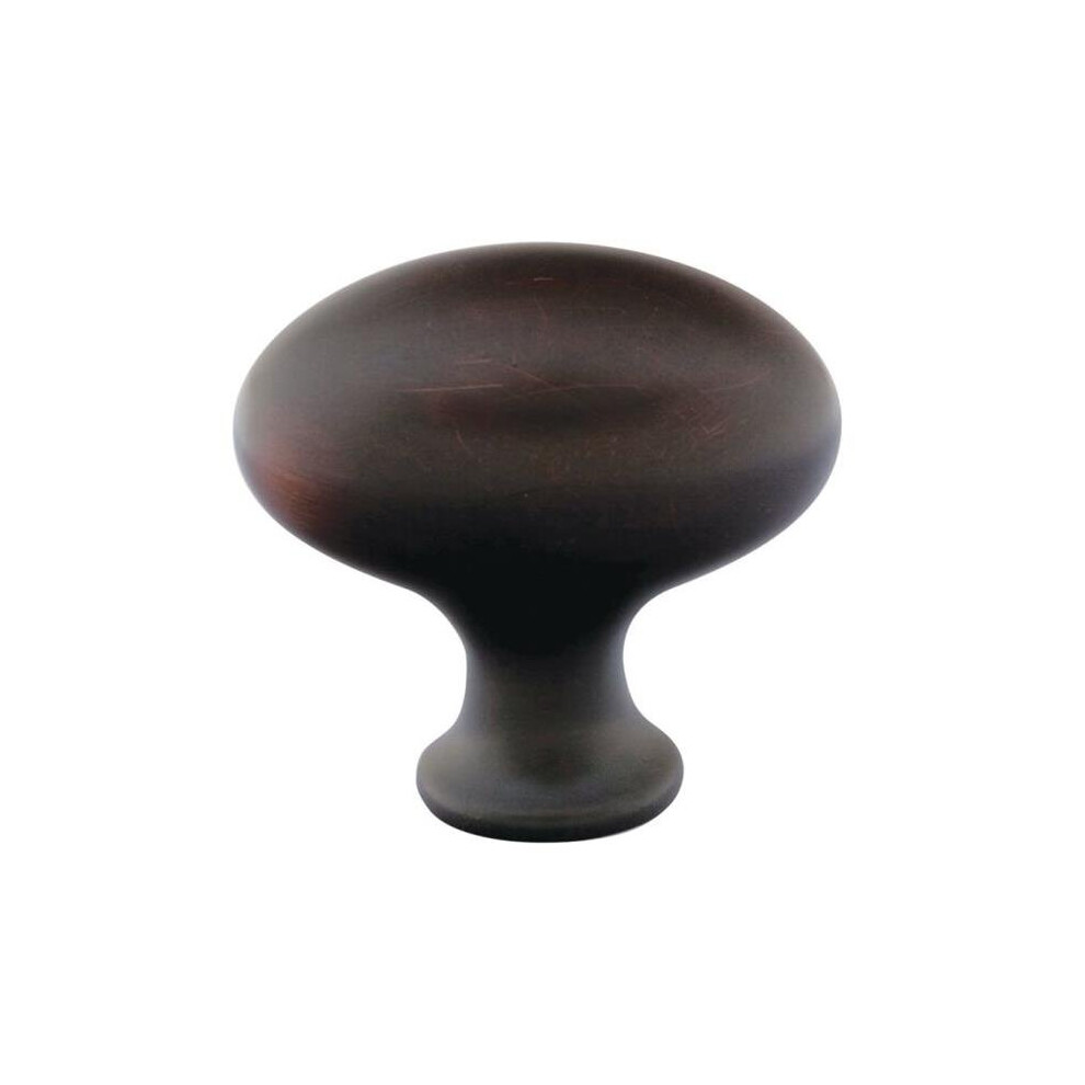 Egg 1.25 In. Cabinet Knob, Oil Rubbed Bronze 752516141141