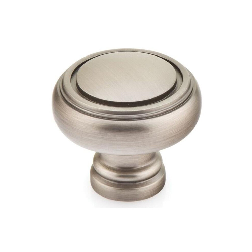 1.25 In. Norwich Cabinet Knob, Antique Nickel 752516136147