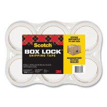 Scotch MMM39506 Box Lock Shipping Packaging Tape, 3 in. Core