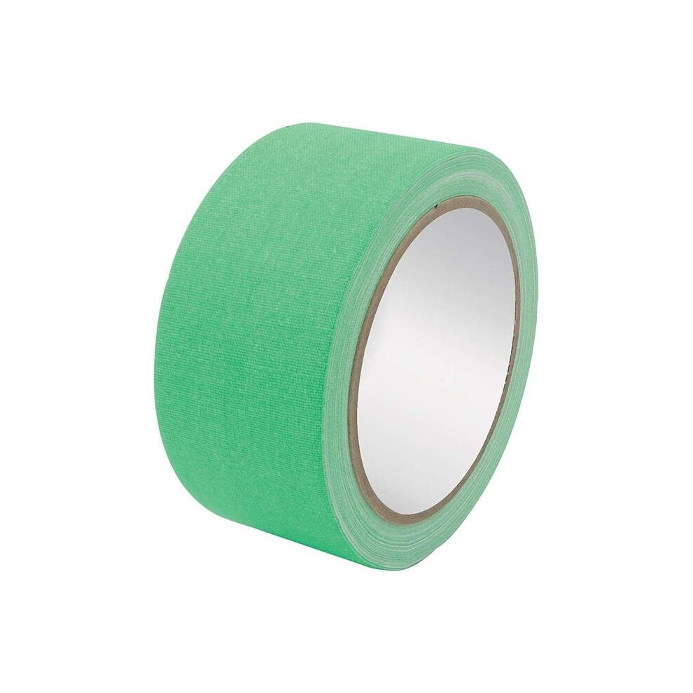 2 in. x 45 ft. Gaffers Tape, Fluorescent Green