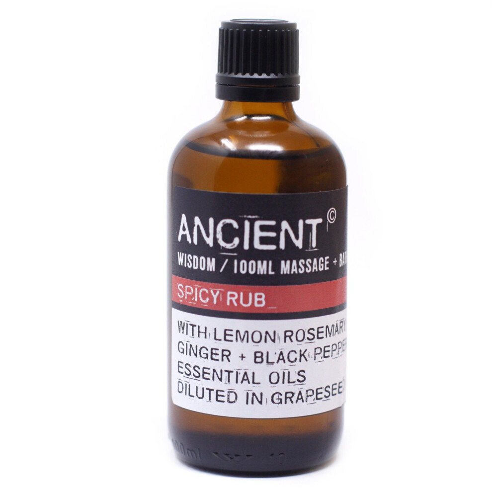 Onsquare Spicy Rub Massage Oil - 100Ml