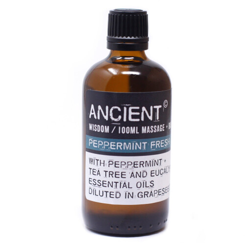 Peppermint Fresh Massage Oil - 100ml 1