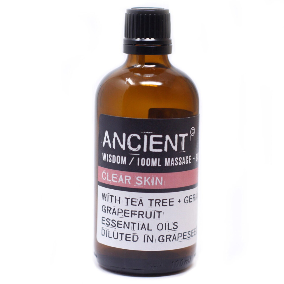 Ancient Wisdom Clear Skin Massage Oil - 100Ml