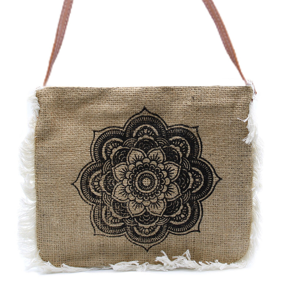 Onsquare Unisex Fab Fringe Bag - Mandela Print