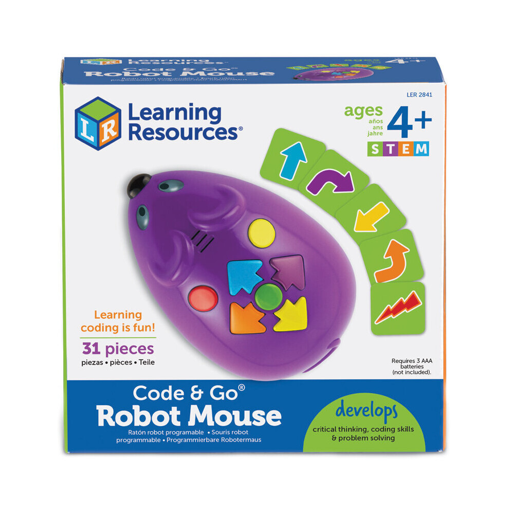 Learning Resources LER2841 Stem Robot Mouse