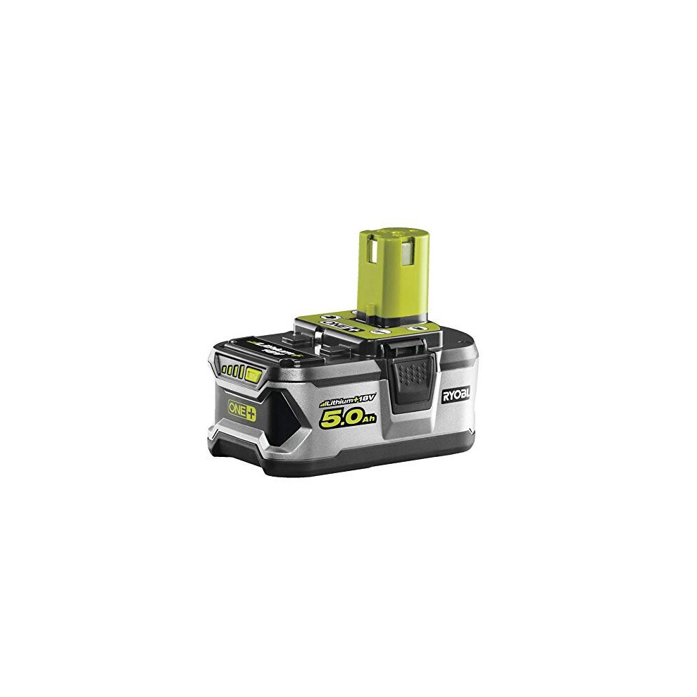 Ryobi RB18L50 ONE+ Lithium+ 5.0Ah Battery, 18 V