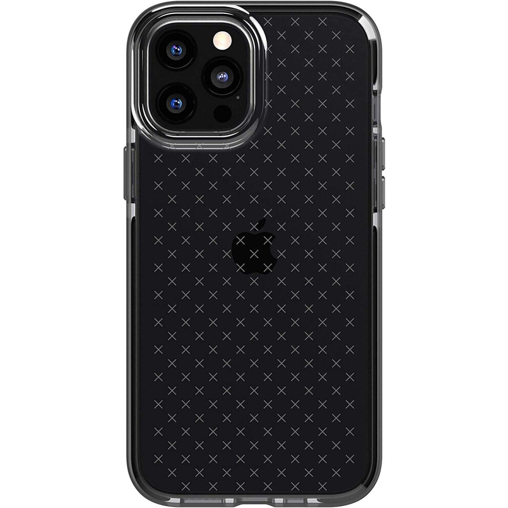 Tech21 Evo Check Case For Apple iPhone 12 Pro Max - Antimicrobial Phone Case with 12 ft. Drop Protection- Black