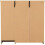 Seconique Nevada 5 Drawer 1 Door Low Wardrobe Grey Gloss and Light Oak Effect Veneer 3