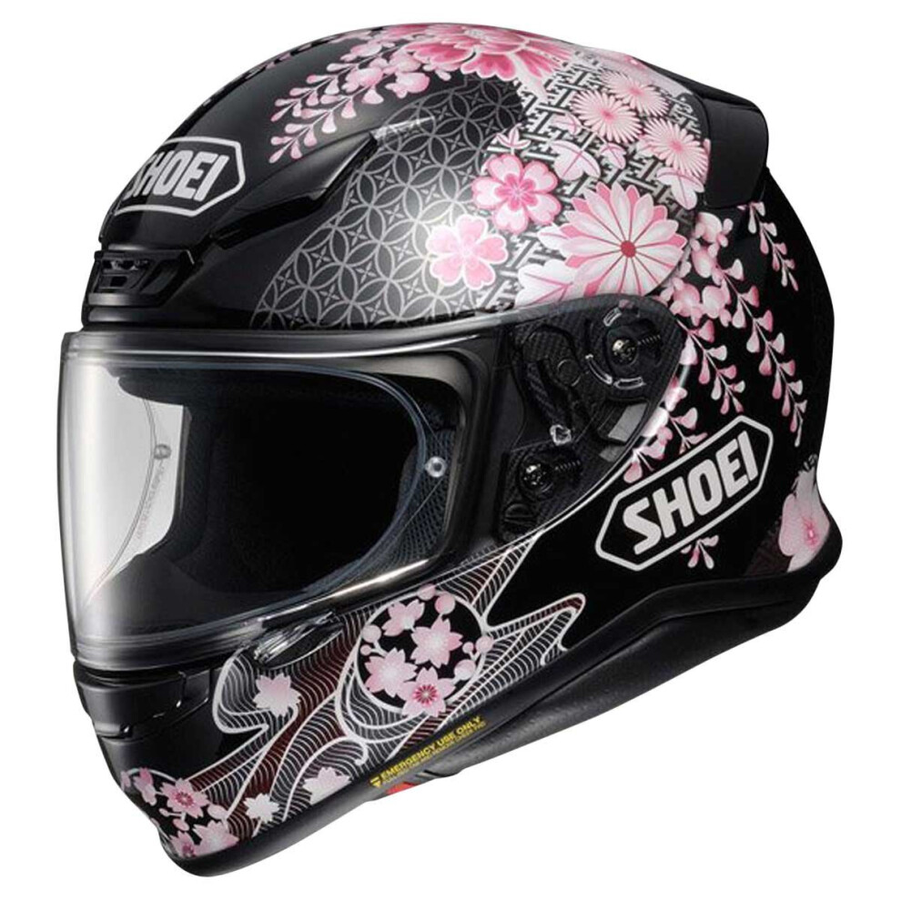 (XL, Black/Pink) Shoei NXR Harmonic TC-10 Black / Pink