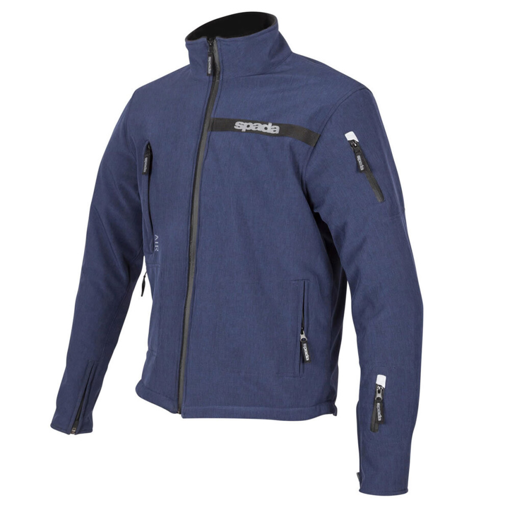 (S, ) Spada Commute Ce Waterproof Textile Jacket Blue 5032173767331