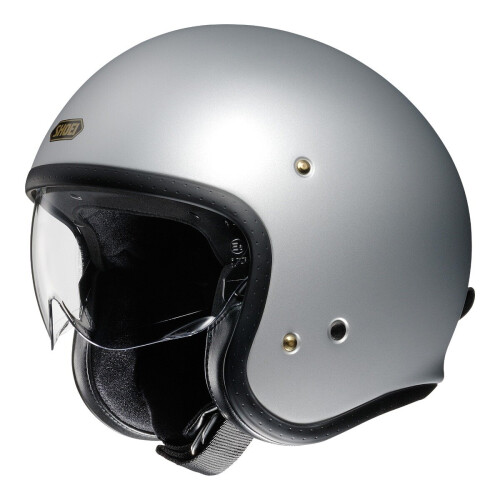 Shoei (XS, Silver) Shoei J.O Matt Light Silver