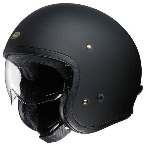 Shoei (XS, Black) Shoei J.O Matt Black