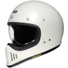 (XS, White) Shoei Ex-Zero Off White