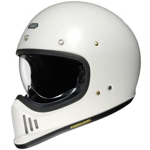 Shoei (XS, White) Shoei Ex-Zero Off White