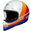 Shoei (XS, White) Shoei Ex-Zero Equation TC2 White / Orange / Blue 1