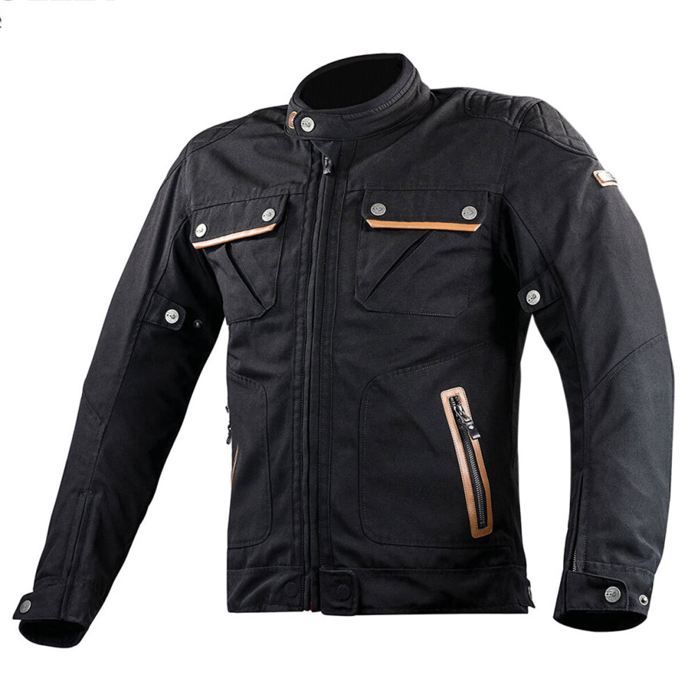 (M) Ls2 Bullet Textile Jacket Black 6934432886588