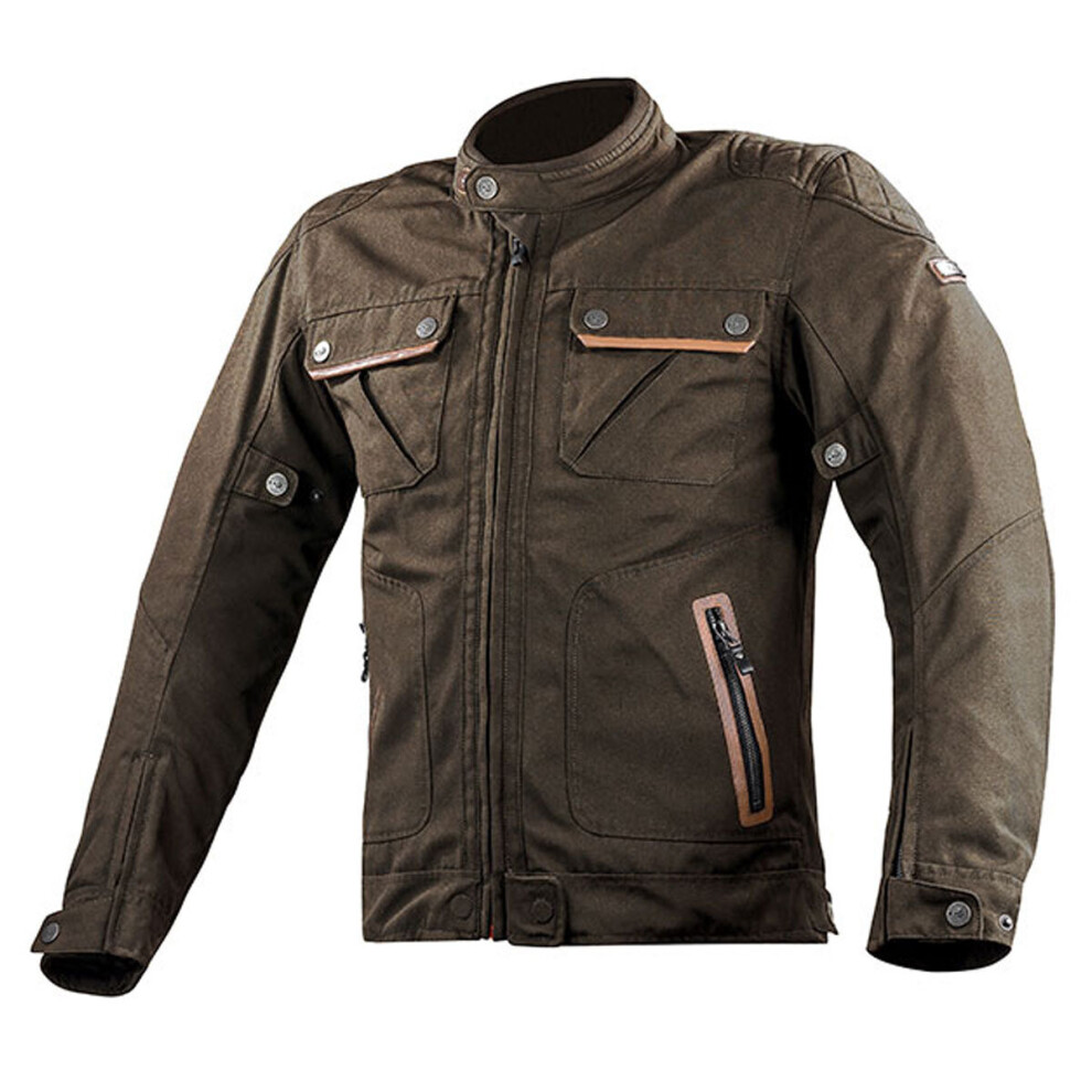 (5Xl) Ls2 Bullet Textile Jacket Brown 6934432886724