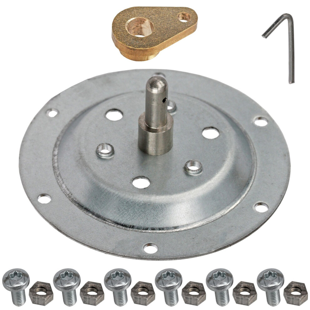 Spares2go Tumble Dryer Drum Shaft Repair Kit Riveted Bearing For Hotpoint Tumble Dryer