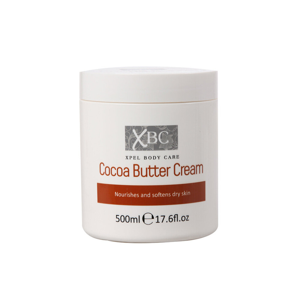 XBC Cocoa Butter Cream Nourishes and Softens Dry & Sensitive Skin 500ml X 3