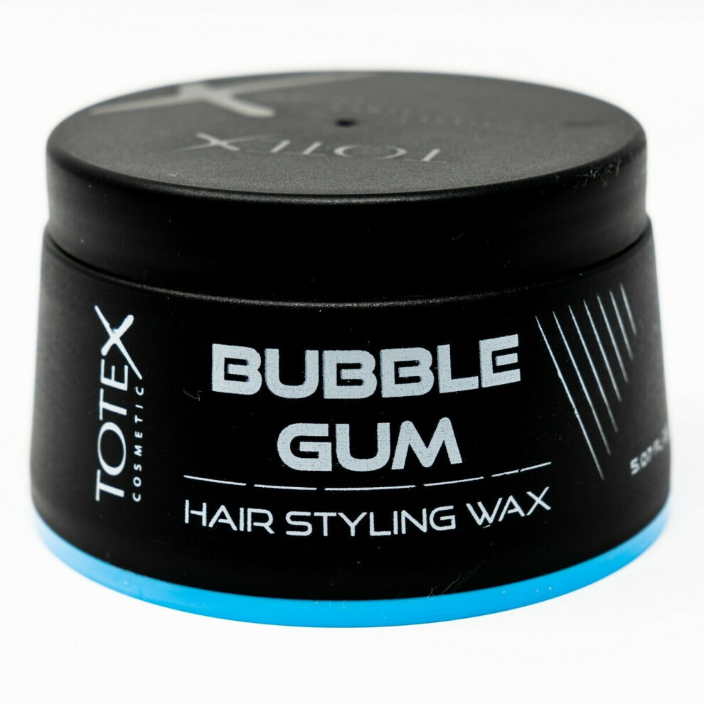 TOTEX - BUBBLEGUM - AQUA HAIR WAX - Improved FORMULA - NEW LOOK - BARBER - 150ml