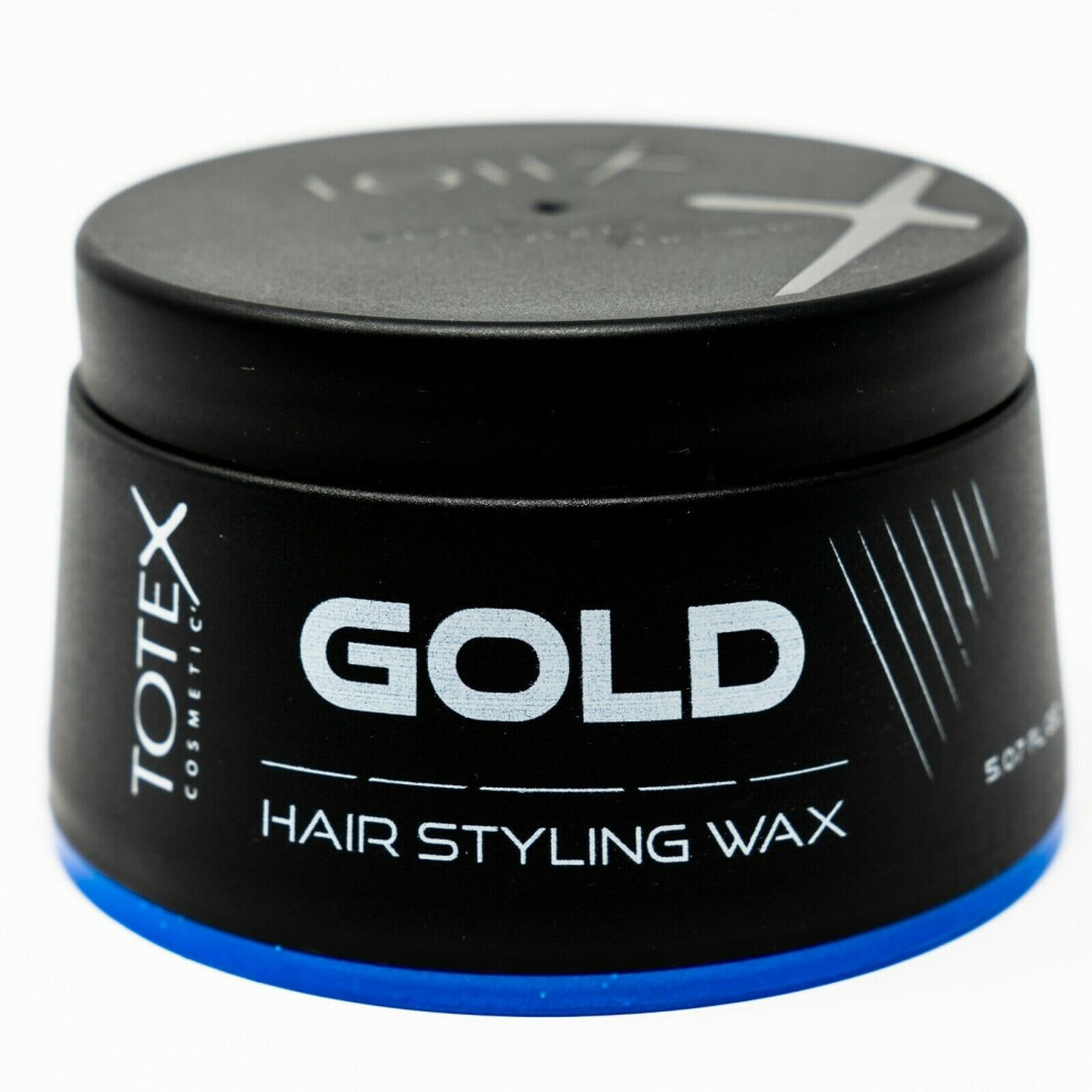 Totex Gold - Shine Aqua Hair Wax - Improved Formula - New Look Barber - 150Ml