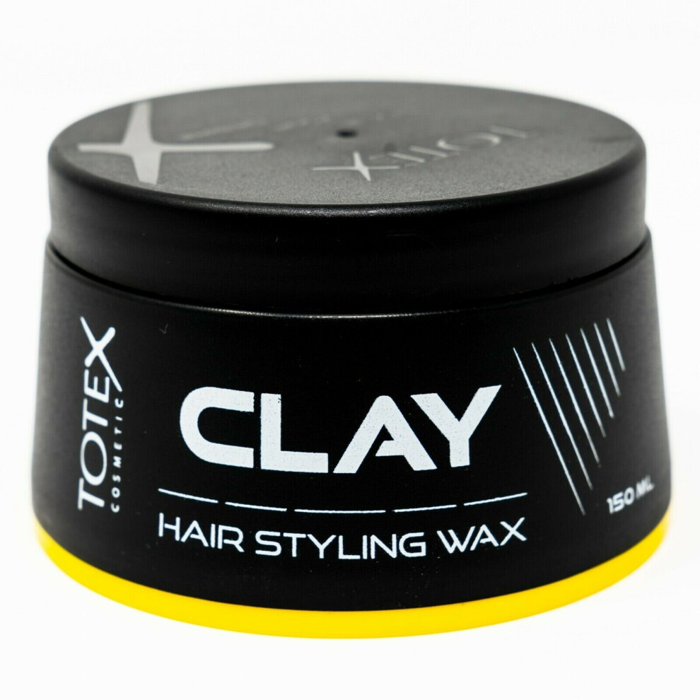 Totex - Clay - Hair Styling Wax - Improved Formula - New Look - Barber - 150 Ml
