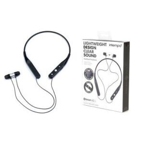 intempo Intempo Bluetooth Neckband Earphone EE4301 Black