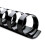 CombBind Standard Spines  .25 in. Diameter  25 Sheet Capacity  Black  100-Box 1