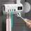Auto Toothpaste Dispenser Squeezer UV Toothbrush Holder Wall Mount 1