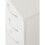 Seconique Nevada 3-Drawer Bedside White Gloss Flat Pack - 40 x 40 x 61 cm, 100-103-059 2
