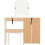 Seconique Nevada 4 Drawer Dressing Table Set White Gloss 3