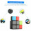 LED Music Magic Cube Puzzle Flip Slide Multiplayer Electronic Game Kid Gift Toys 4