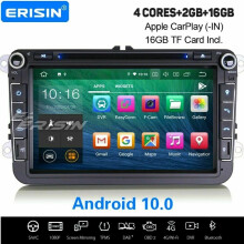 8" Android 10 Car Stereo CarPlay GPS For VW Golf 5/6 Passat Jetta Tiguan Caddy EOS Skoda Seat