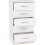 Seconique Nevada 5 Drawer Narrow Chest White Gloss 7