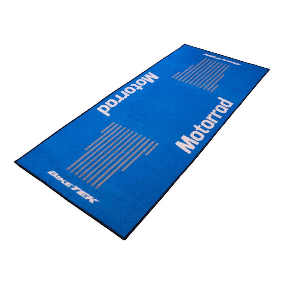 Biketek Garage Mat Series 3 Motorrad Logo Workshop / Office (190 X 80Cm) Compat 5034862409522