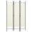 VidaXL vidaXL 3-Panel Room Divider Wall Partition Room Privacy Screen White 120cm 2
